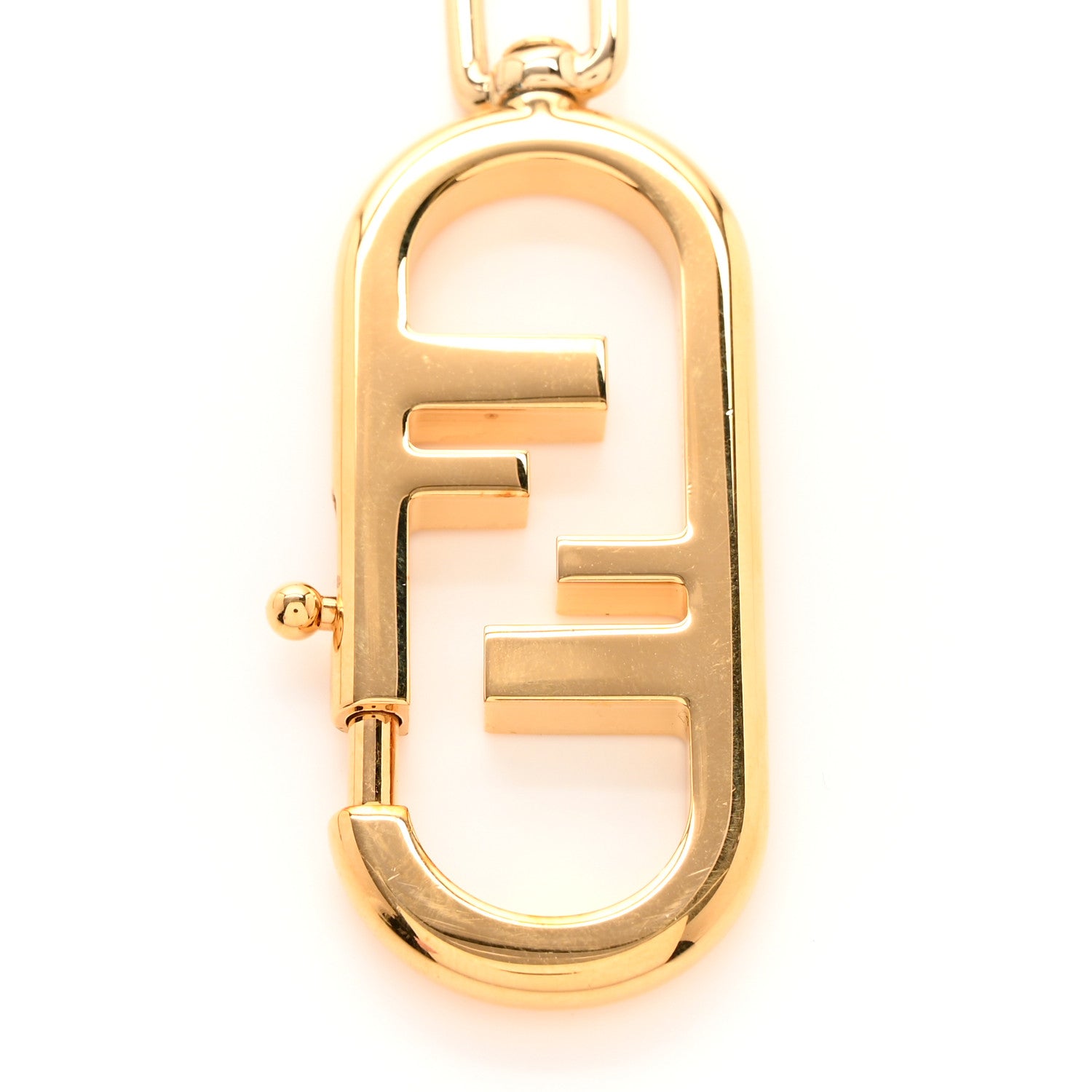 Fendi Metal O'Lock Strap You Gold 3 of 4