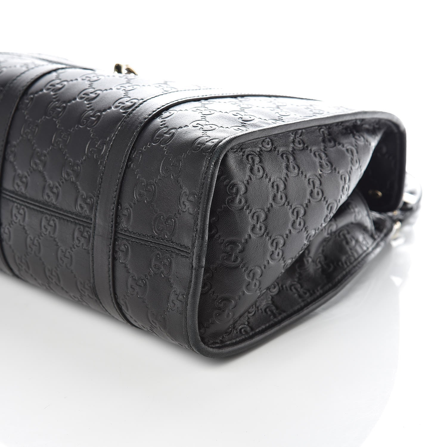 Gucci Guccissima Medium Joy Shoulder Bag Black 6 of 9
