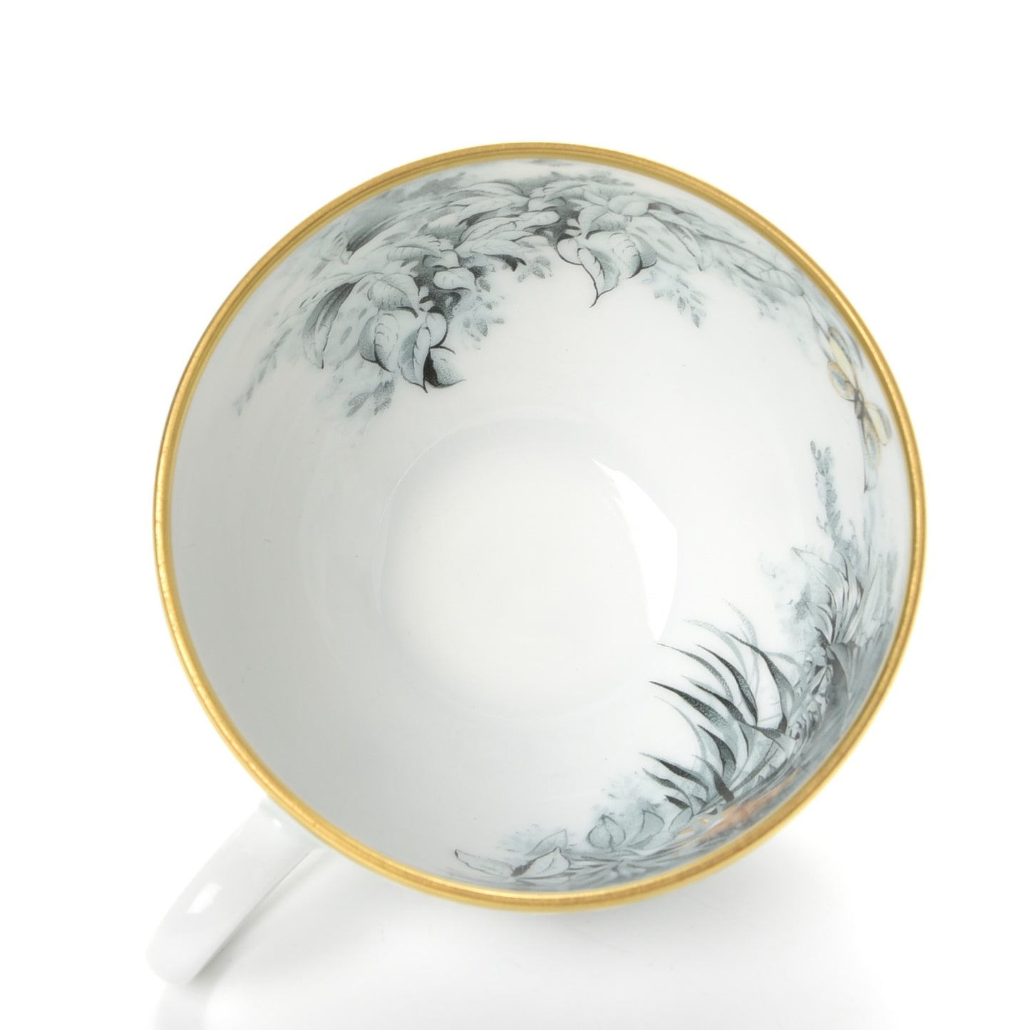 Porcelain Carnets d'Equateur Tea Cup and Saucer