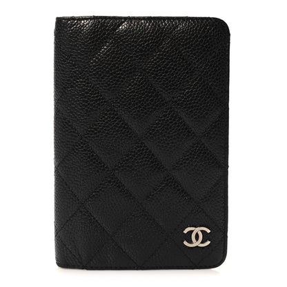 Chanel Caviar Quilted Agenda Cover Black 1 of 9
