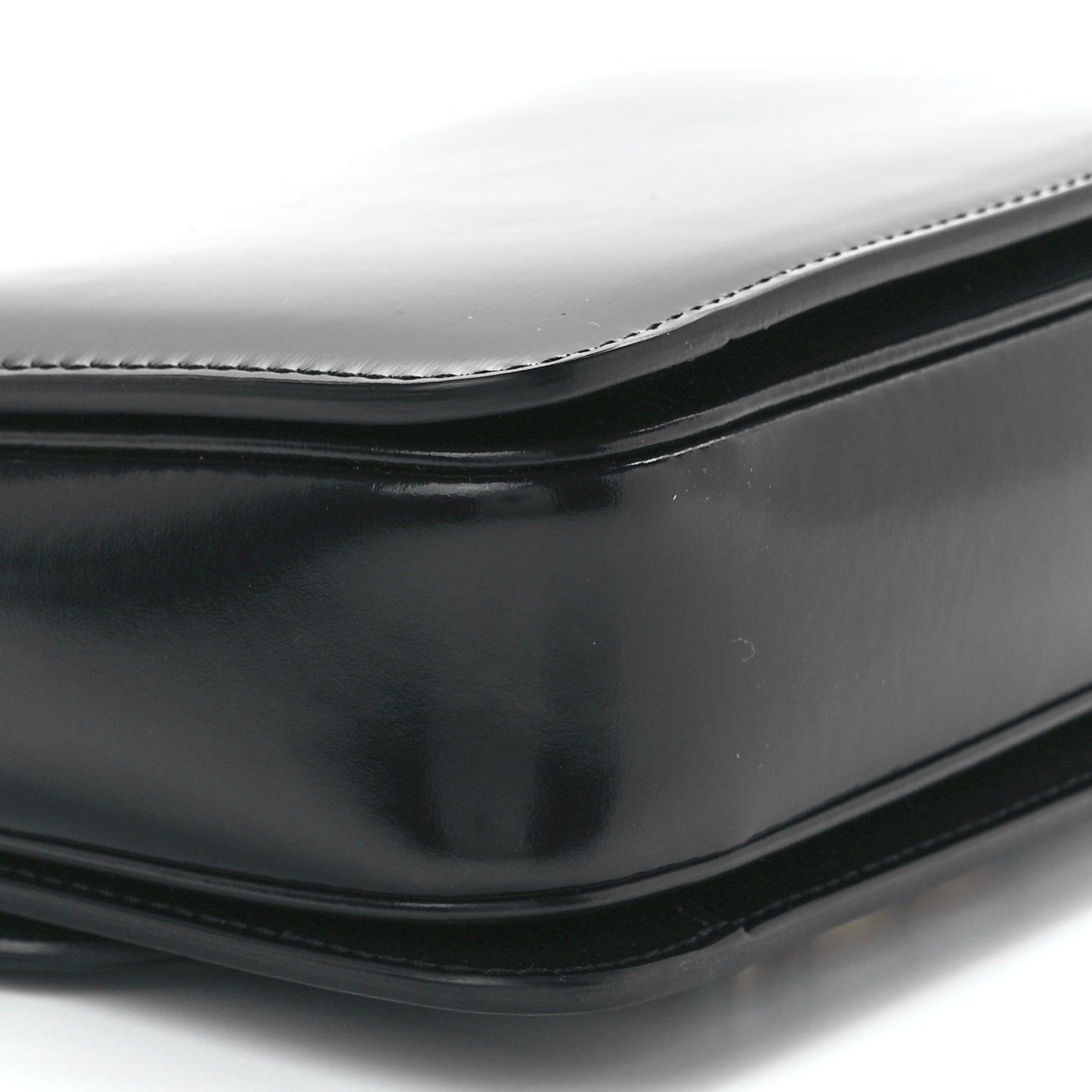 Shiny Calfskin Teen Triomphe Black