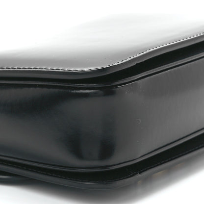 Celine Shiny Calfskin Teen Triomphe Black 10 of 11