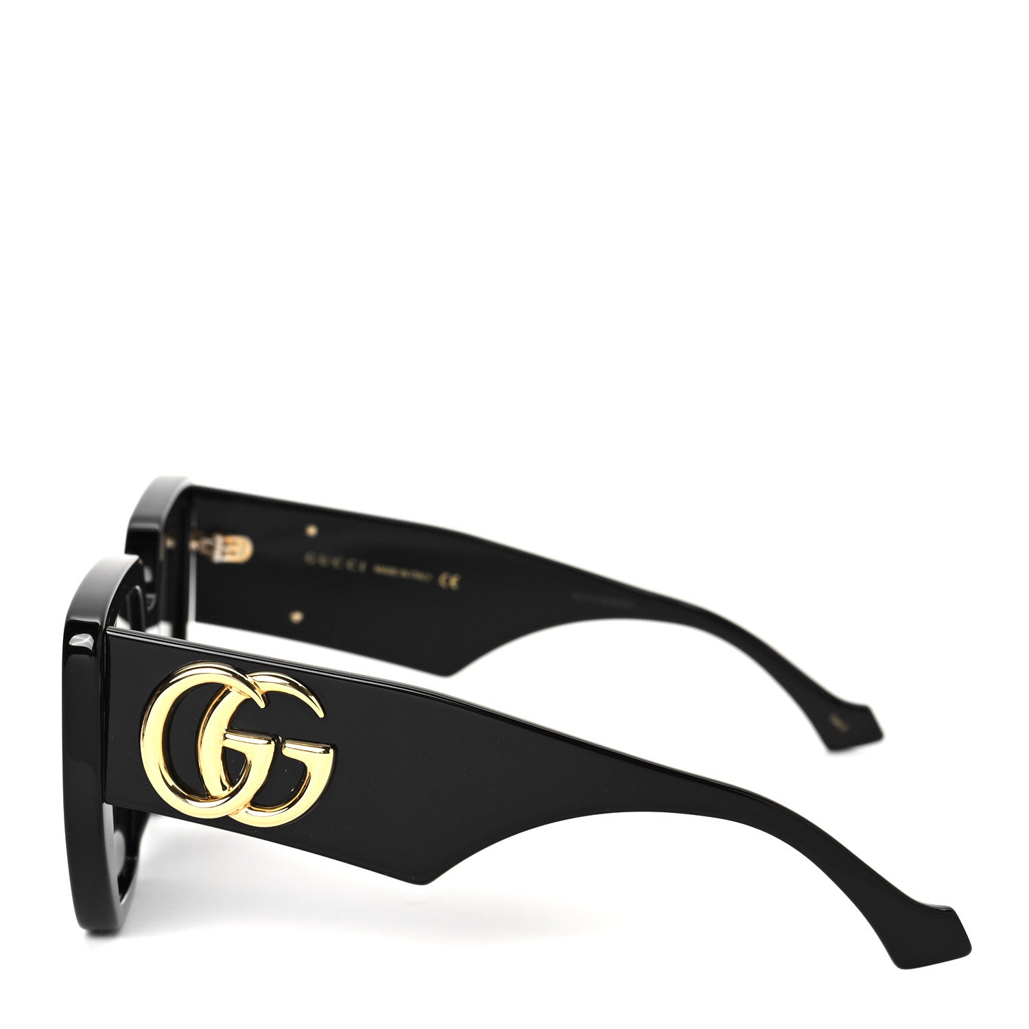 Gucci Acetate Square Frame Sunglasses GG0956S Black 3 of 8