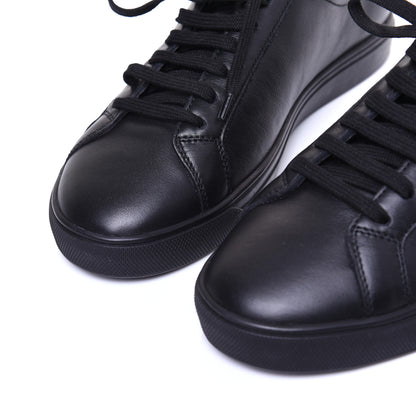 Saint Laurent Calfskin Womens Andy Low Top Sneakers 38 Black 5 of 10