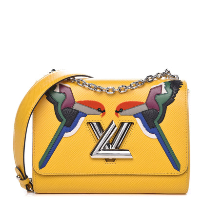 Louis Vuitton Epi Early Bird Twist Shoulder Bag MM Jonquille 1 of 12