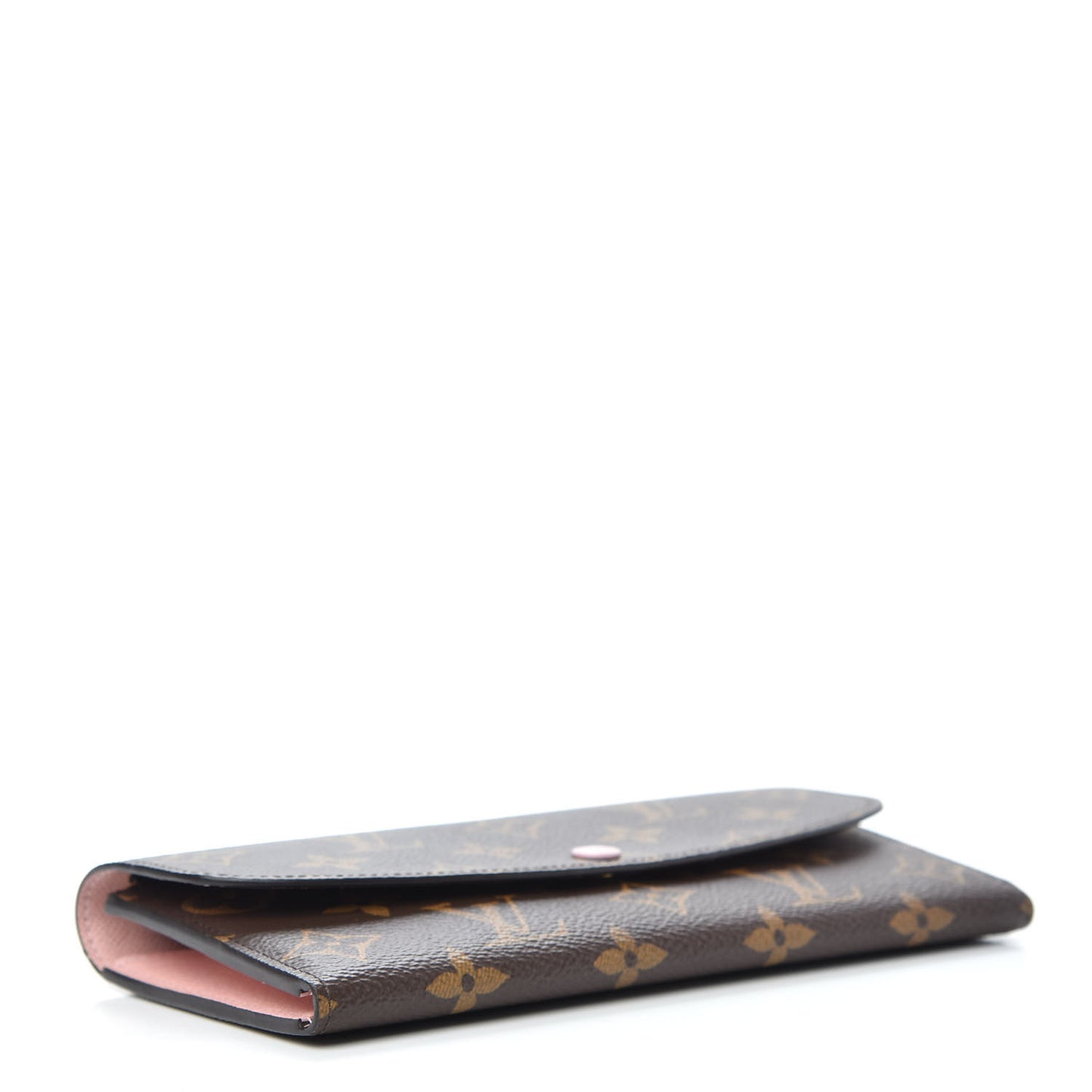 Monogram Emilie Wallet Rose Ballerine