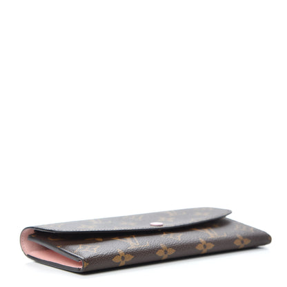 Louis Vuitton Monogram Emilie Wallet Rose Ballerine 4 of 7