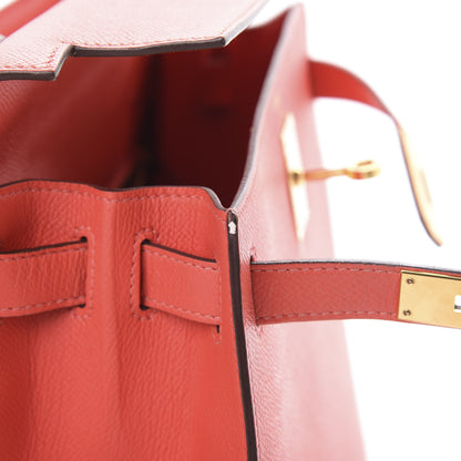 Hermes Epsom Kelly Sellier 28 Rose Jaipur 17 of 17