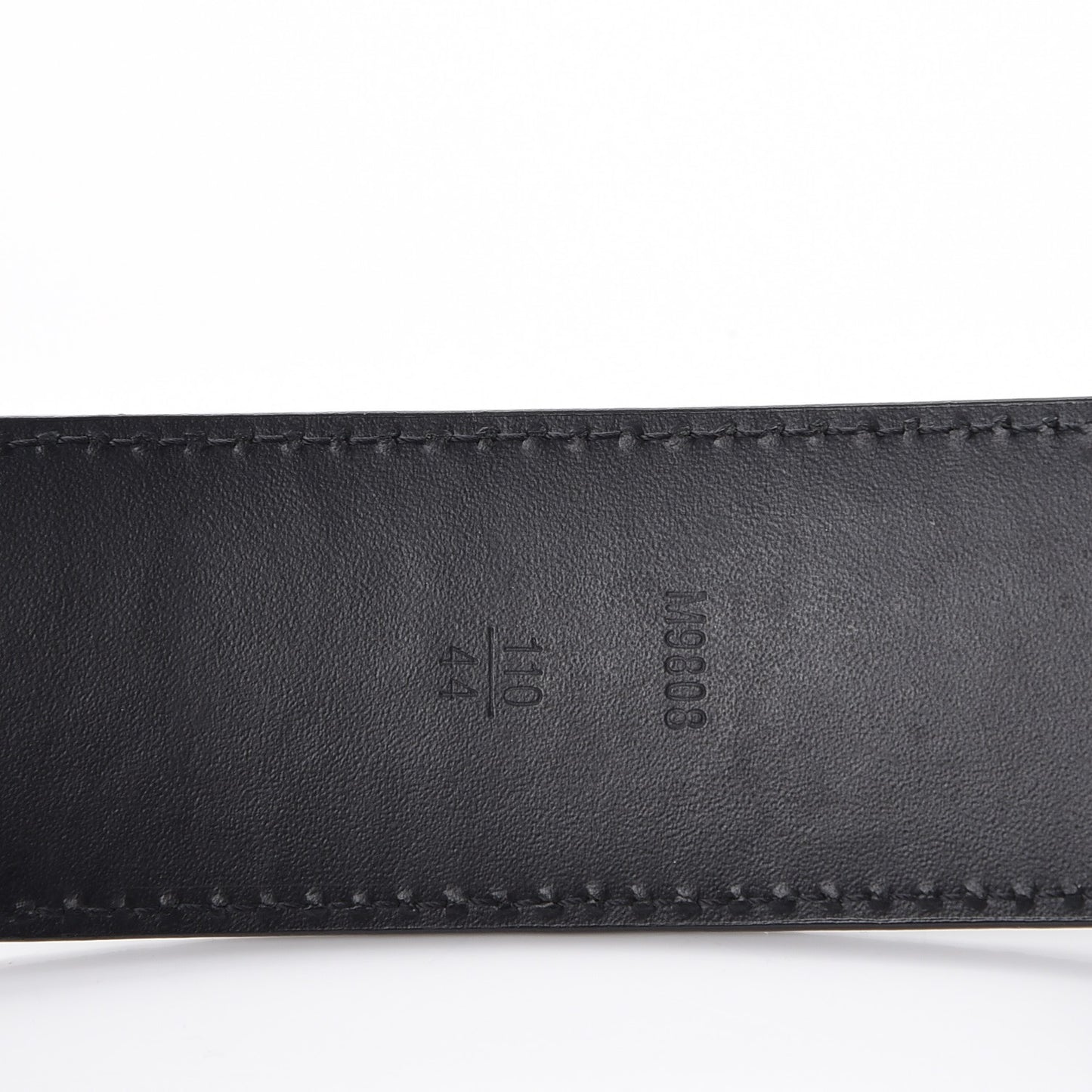 Damier Graphite 40mm LV Initiales Belt 110 44