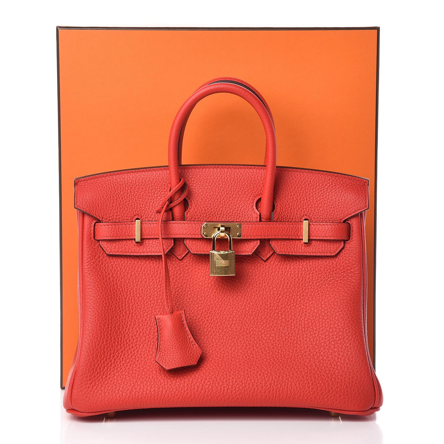 Togo Birkin 25 Rouge De Coeur