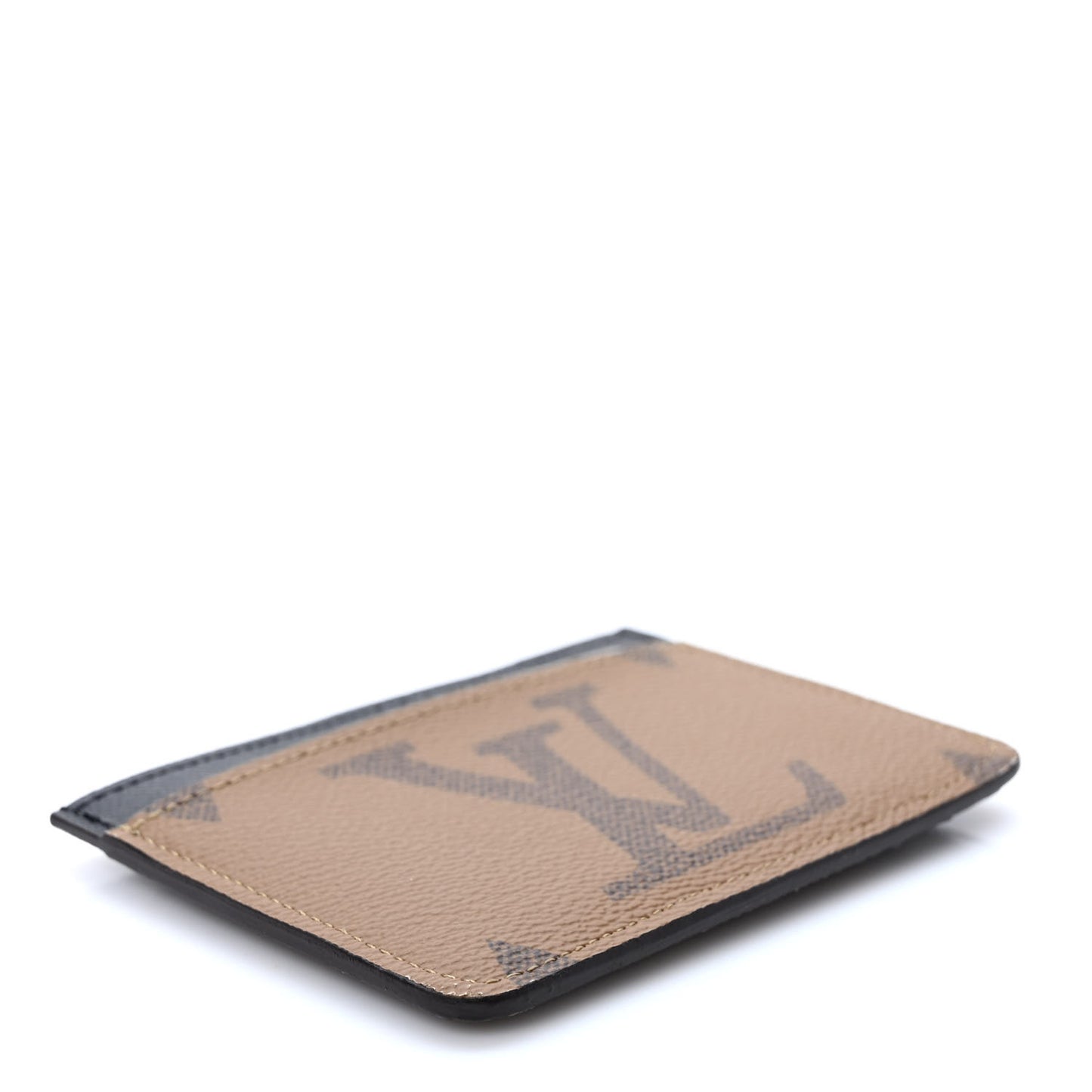 Reverse Monogram Side Up Card Holder