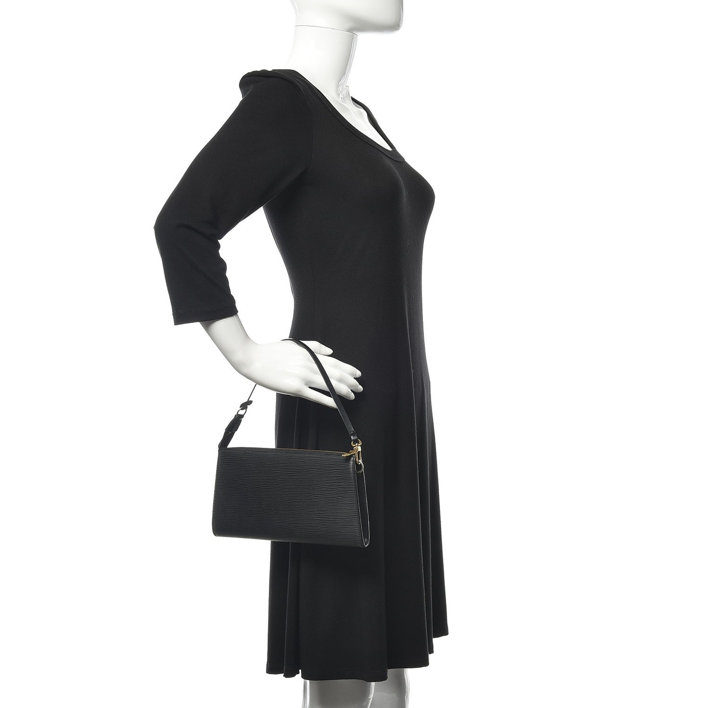 Epi Pochette Accessories 24 Black