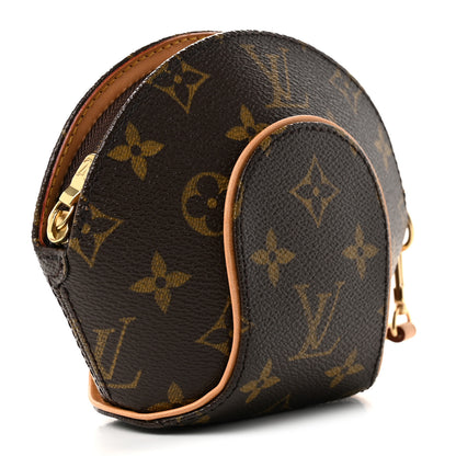Louis Vuitton Monogram Mini Ellipse Wristlet Clutch 3 of 7