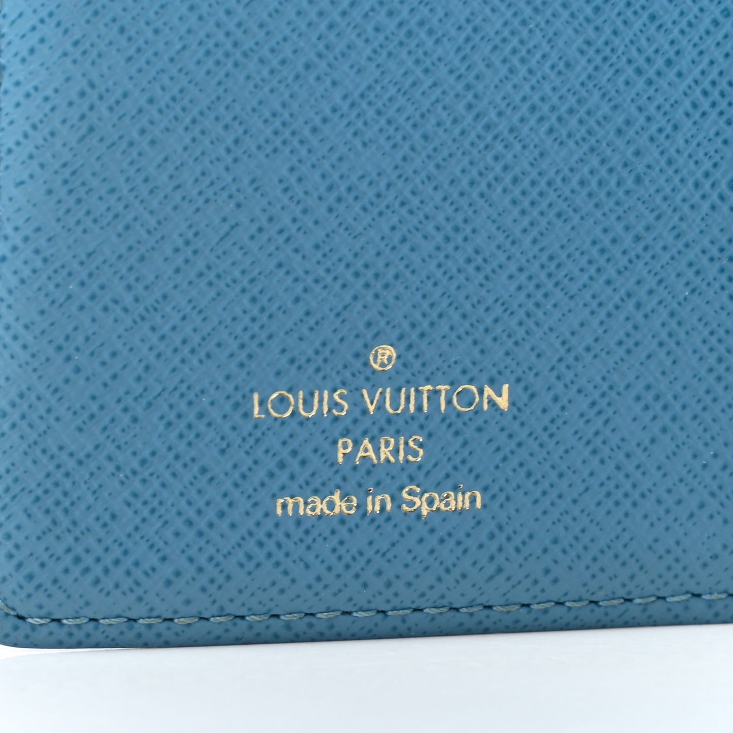 Monogram Koala Small Ring Agenda Cover Blue