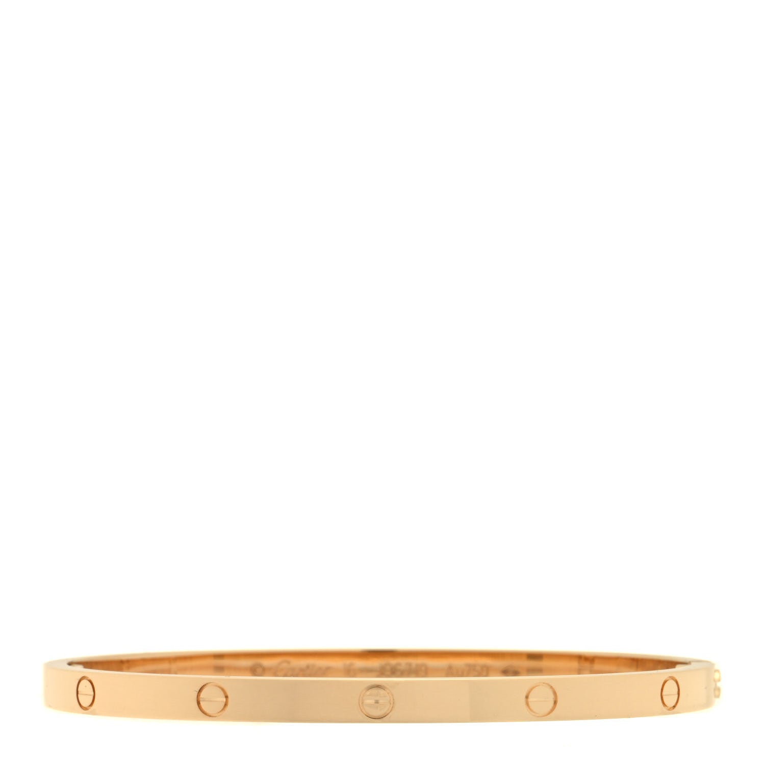 Cartier 18K Yellow Gold Small LOVE Bracelet 16 1 of 6