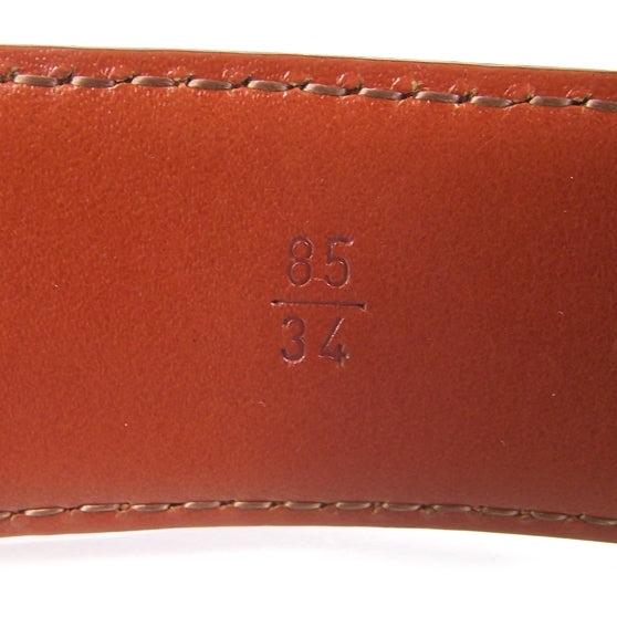 Louis Vuitton Epi Classique Belt Fawn 85/34 3 of 5