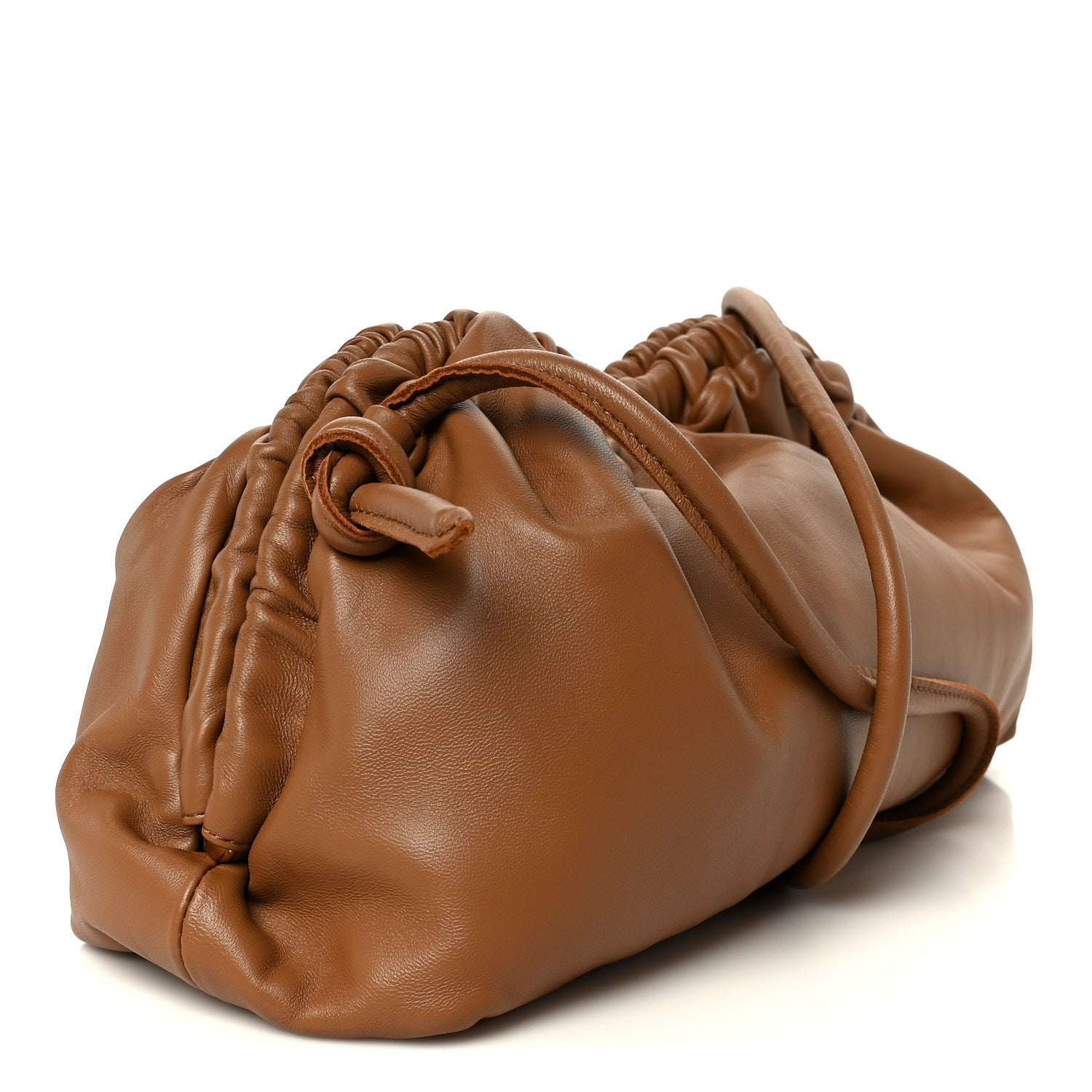Mansur Gavriel Lambskin Cloud Mini Clutch Caramel 3 of 10