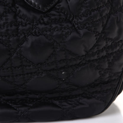 Christian Dior Nylon Cannage Shopper Tote Black 10 of 10