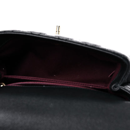 Chanel Caviar Quilted Mini Coco Handle Flap Black 7 of 14
