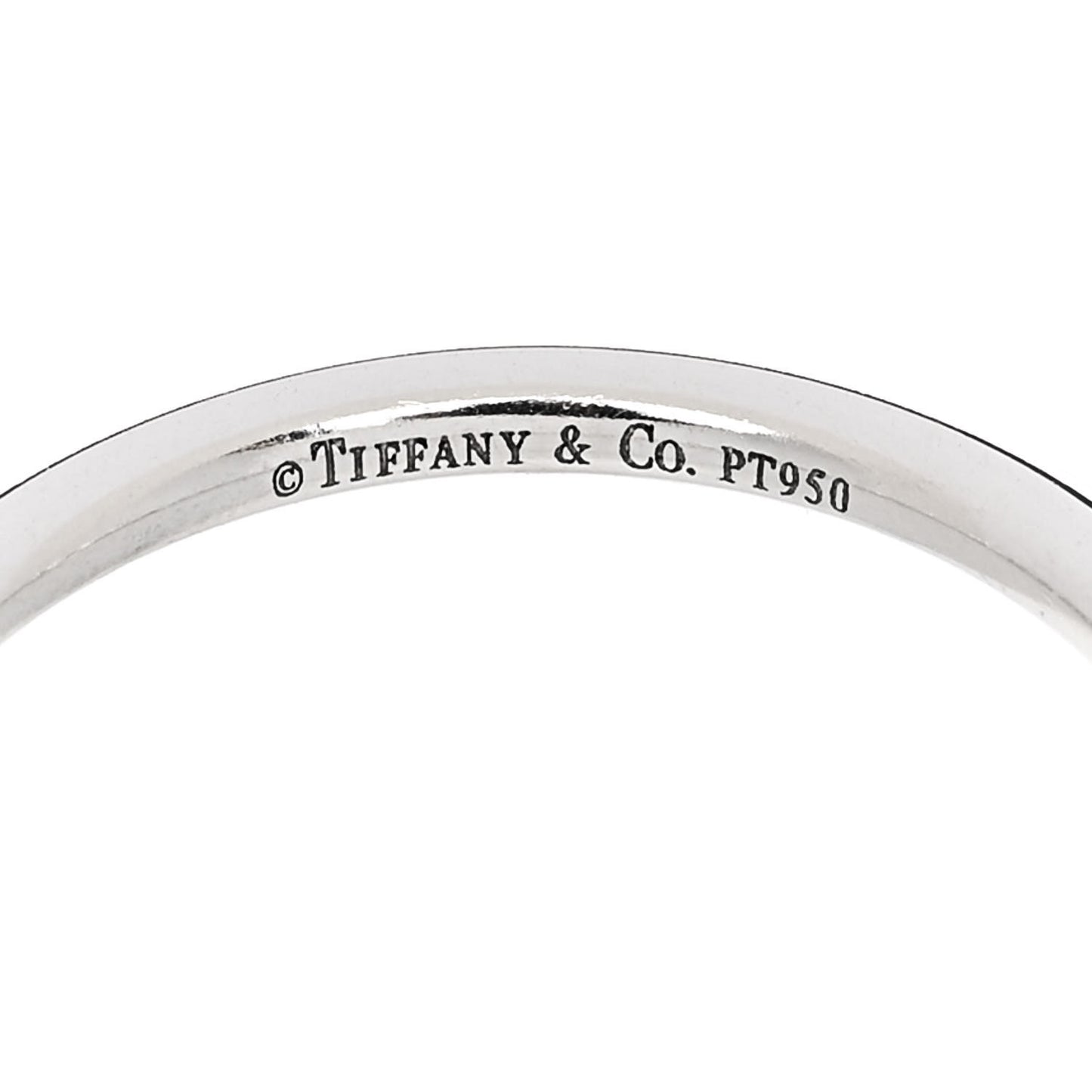 Platinum 1.7mm Wedding Band Ring  50 5.5