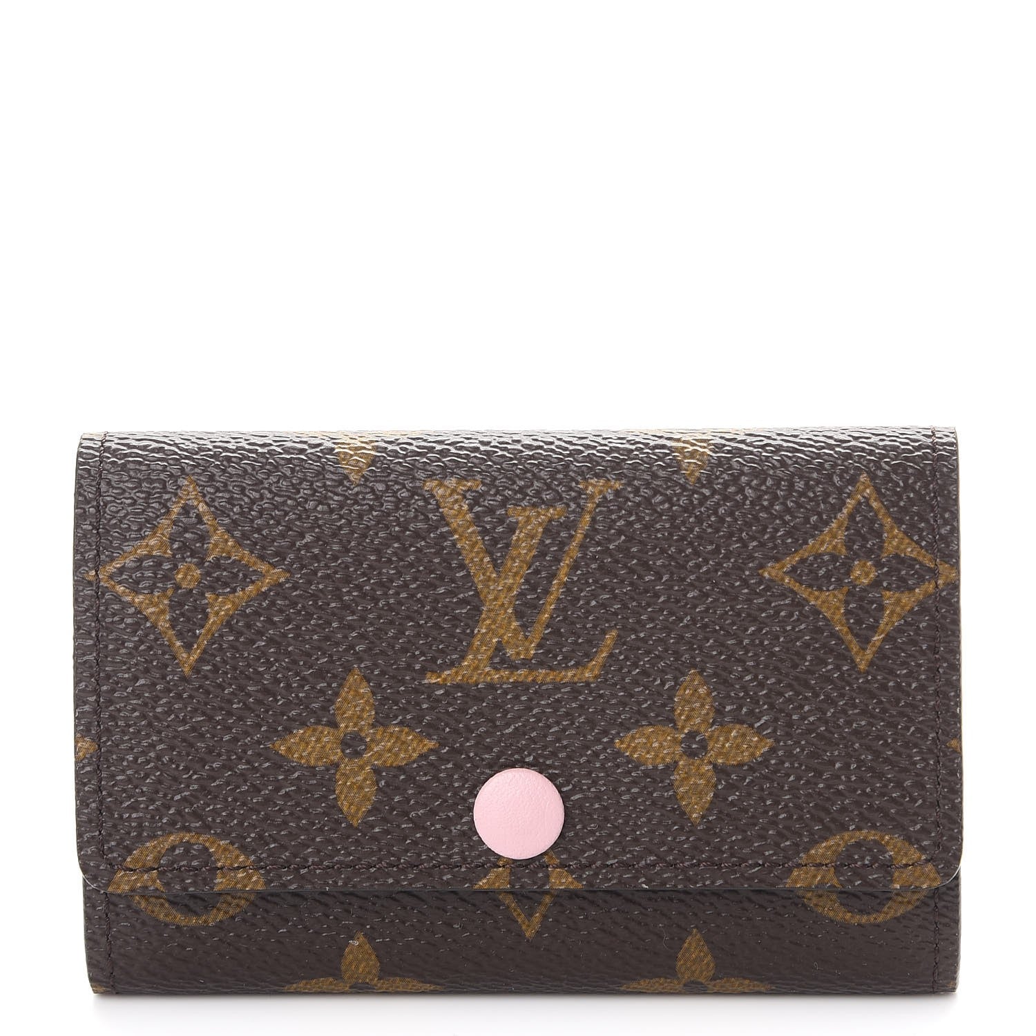 Louis Vuitton Monogram Multicles 6 Key Holder Rose Ballerine 1 of 9