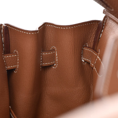 Hermes Taurillon Clemence Birkin 35 Gold 11 of 34