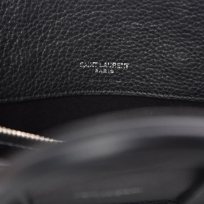 Saint Laurent Grained Calfskin Nano Sac De Jour Souple Black 6 of 6