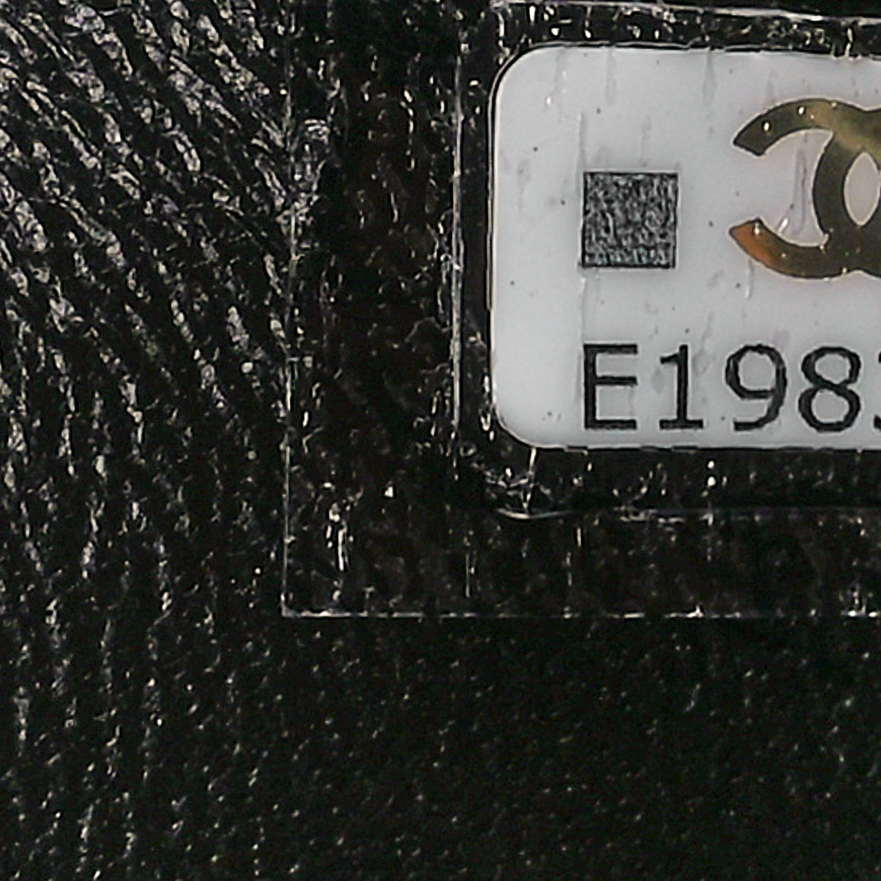 Chanel Lambskin Quilted Metal Small Top Handle Vanity Case With Chain Black 7 of 12