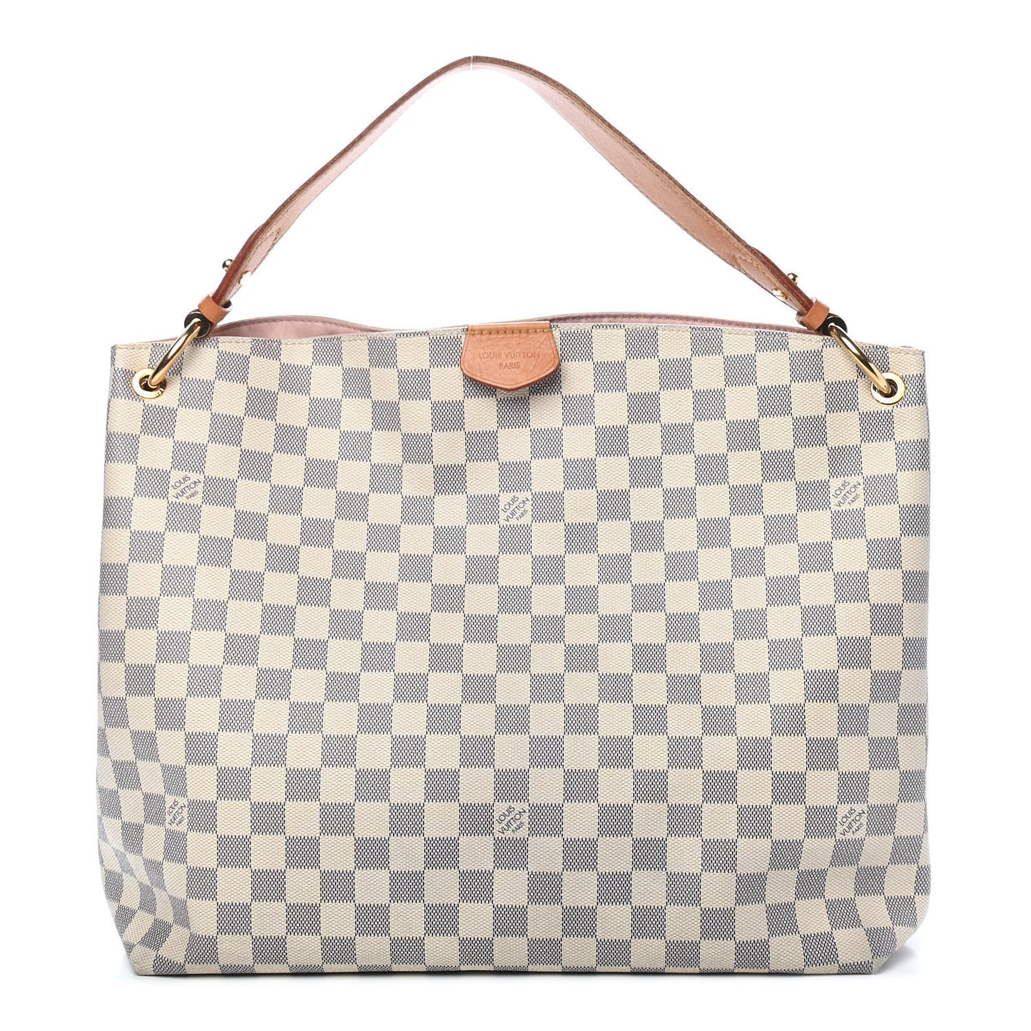 Damier Azur Graceful MM Rose Ballerine