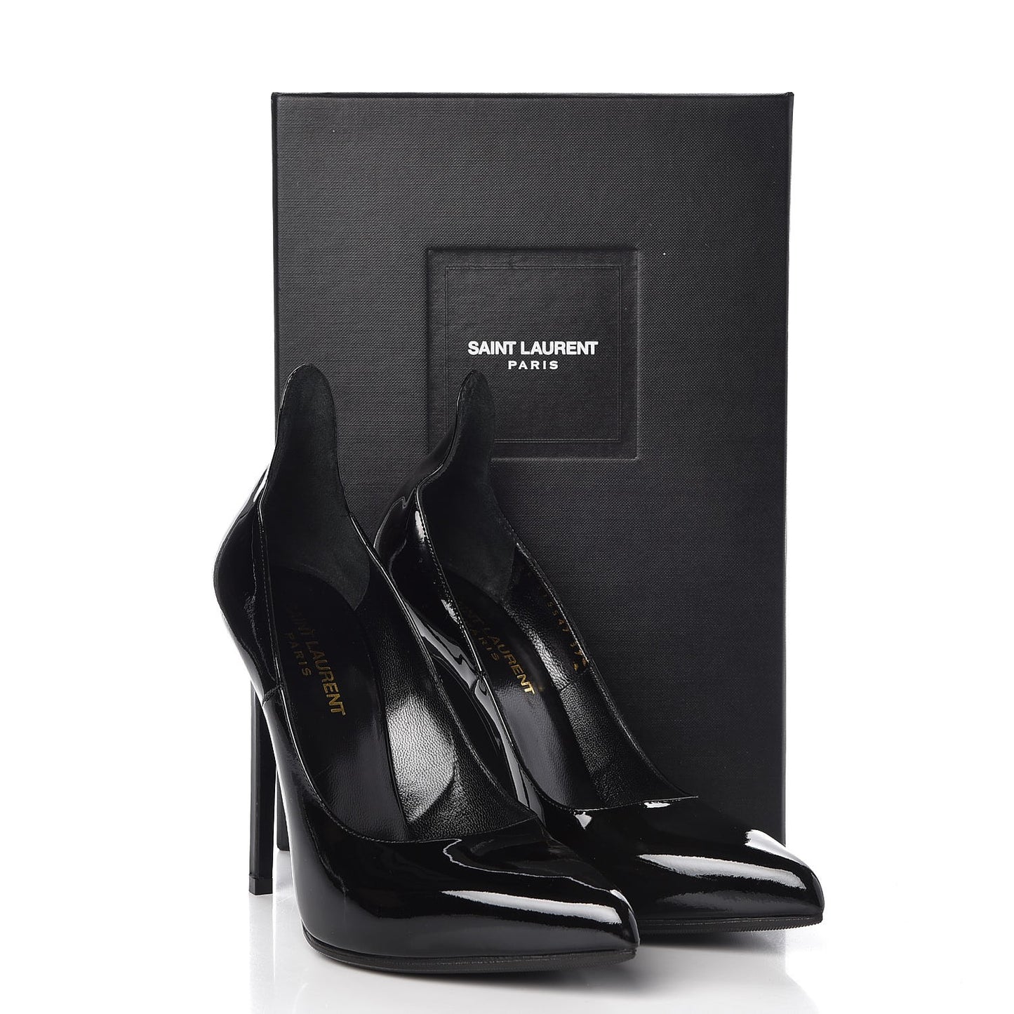 Patent Paris 110 Escarpin Thorn Pumps 37 Black