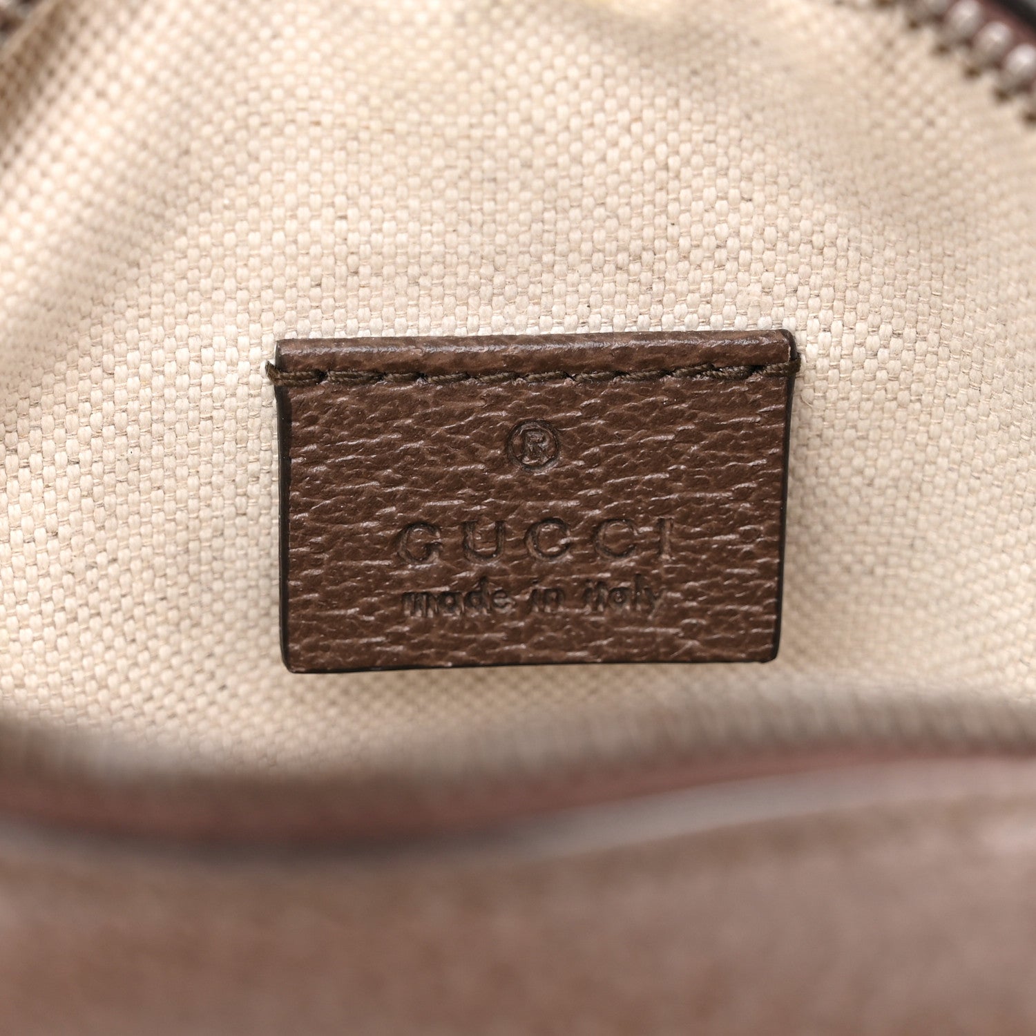 Gucci GG Supreme Monogram Web Mini Ophidia Messenger Brown 6 of 10
