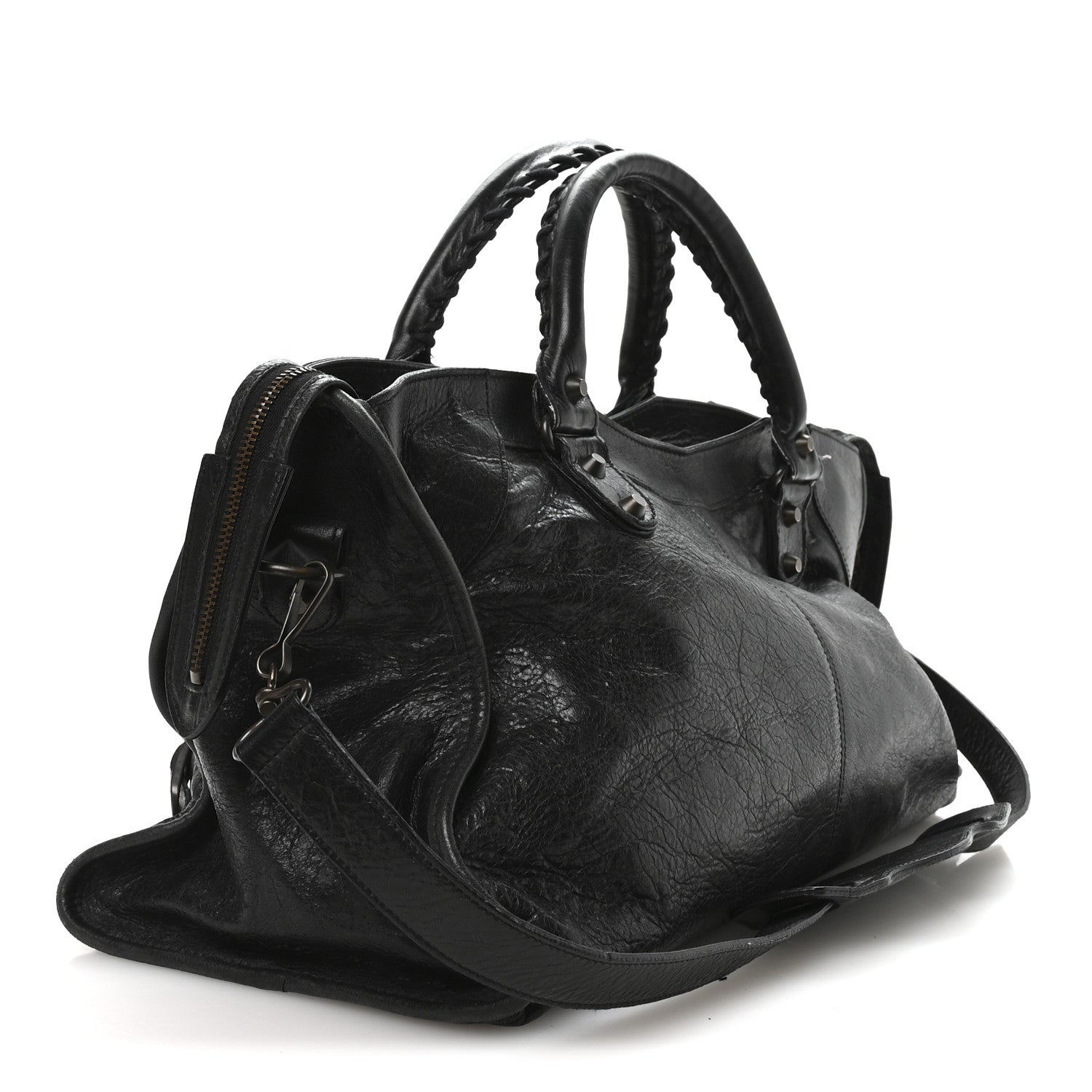 Balenciaga Agneau Classic Hardware Part Time  Black 3 of 12