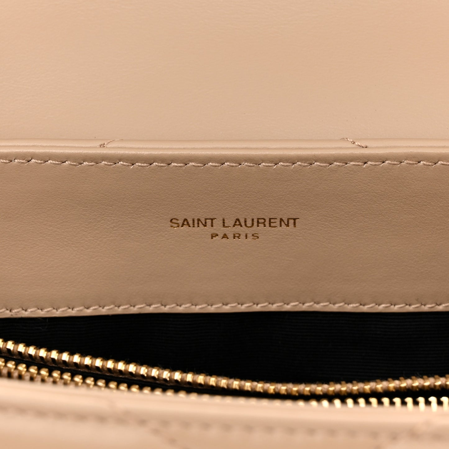 Calfskin Y Quilted Monogram Small Loulou Chain Satchel Dark Beige