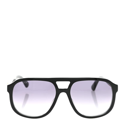 Gucci Acetate Square Frame GG1188S Sunglasses Black 2 of 8
