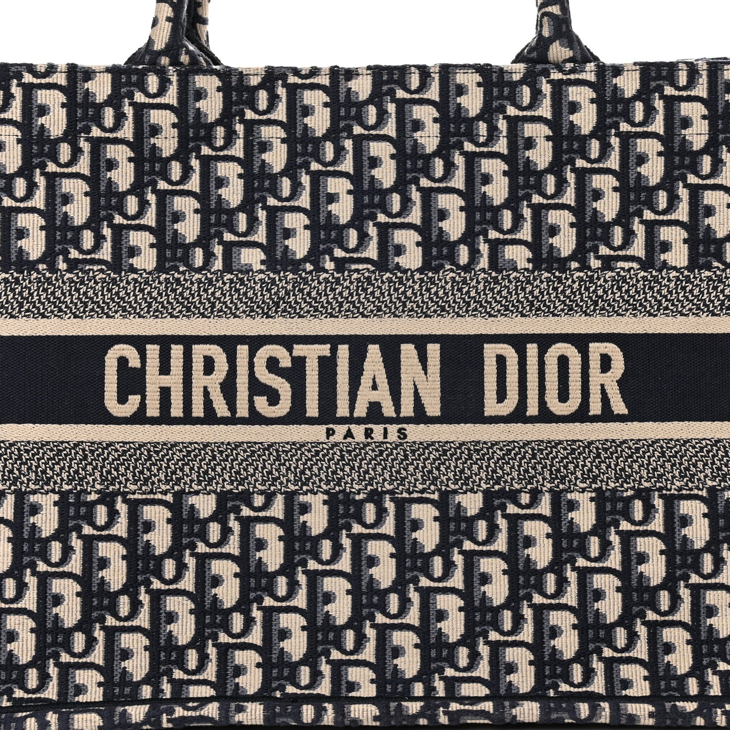 Oblique Medium Book Tote Blue Multicolor