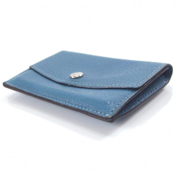 Epsom Card Holder Coin Purse Bleu