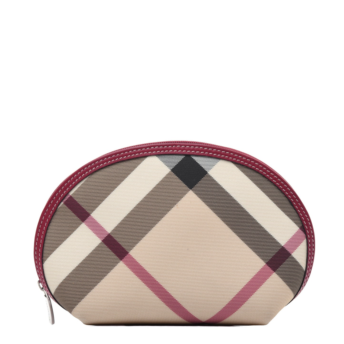 Nova Check Pouch Red