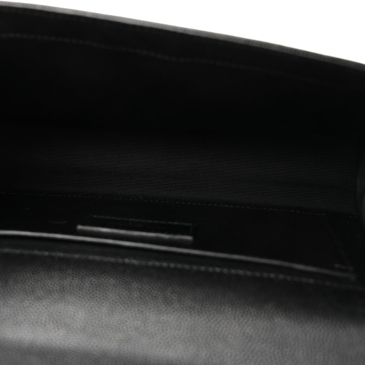 Grain De Poudre Medium Classic Monogram Monochrome Kate Satchel Black