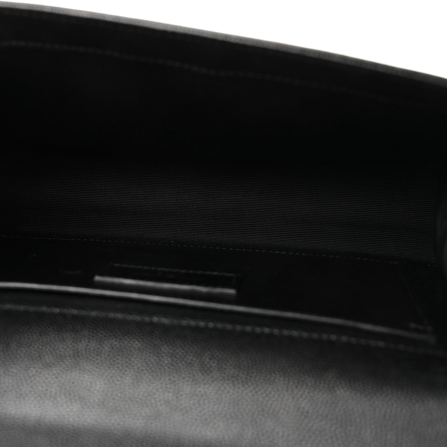 Saint Laurent Grain De Poudre Medium Classic Monogram Monochrome Kate Satchel Black 5 of 9