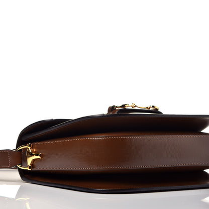 Gucci GG Supreme Monogram Horsebit 1955 Shoulder Bag Beige Brown Sugar 15 of 17