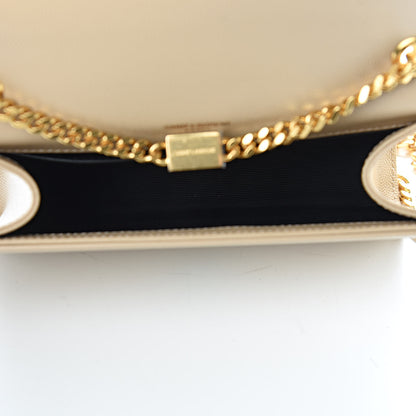 Saint Laurent Grain De Poudre Small Monogram Kate Satchel Nude Powder 5 of 9