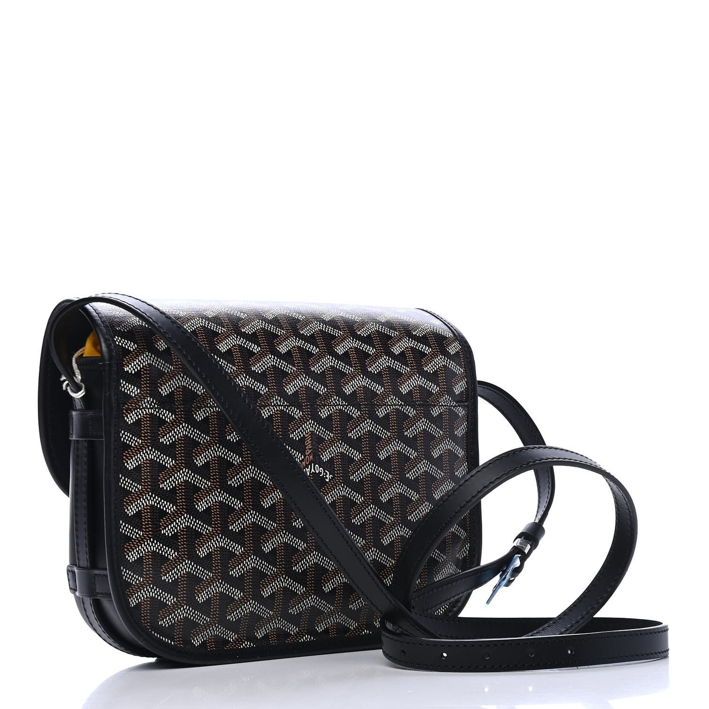 Goyardine Belvedere PM Messenger Bag Black