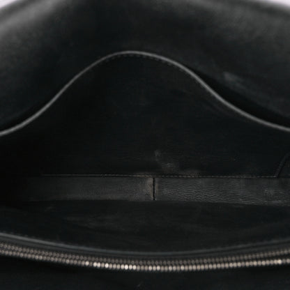 Balenciaga Calfskin Logo Matelasse Large BB Flap Chain Shoulder Bag Black 11 of 14