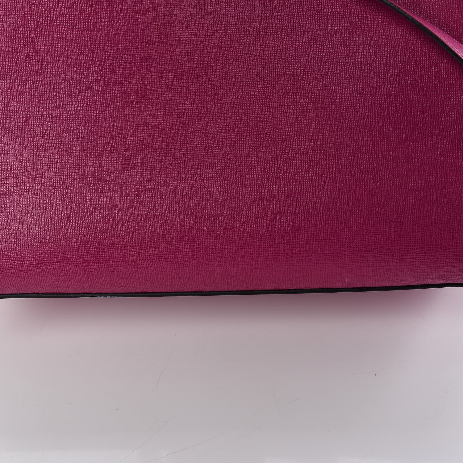 Fendi Vitello Elite Petite 2Jours Tote Magenta 11 of 13