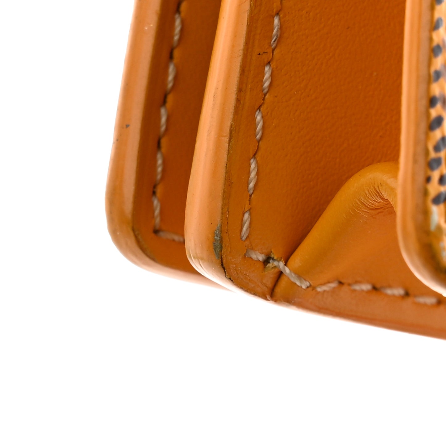 Goyardine Richelieu Wallet Yellow