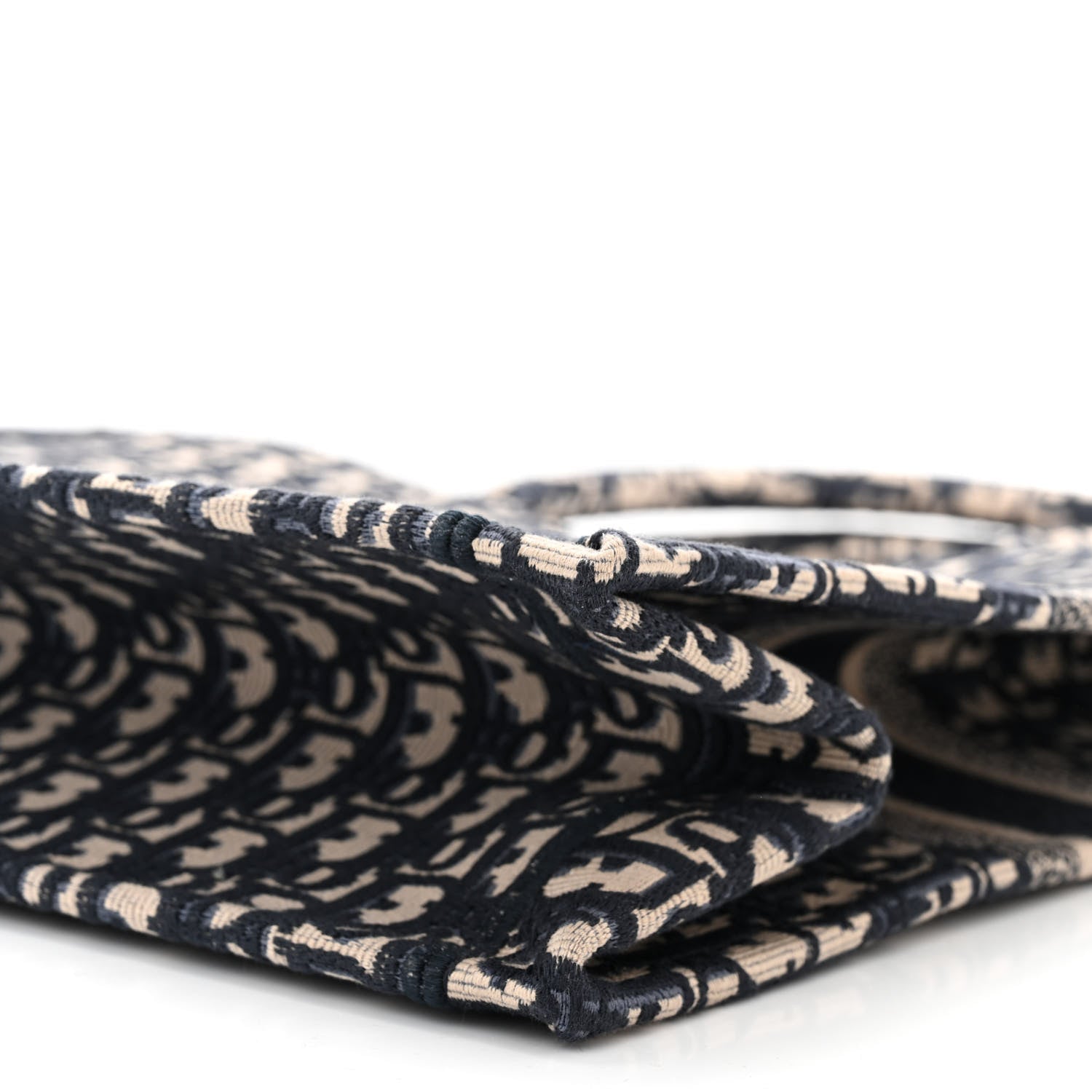 Christian Dior Oblique Large Book Tote Blue Multicolor 10 of 11