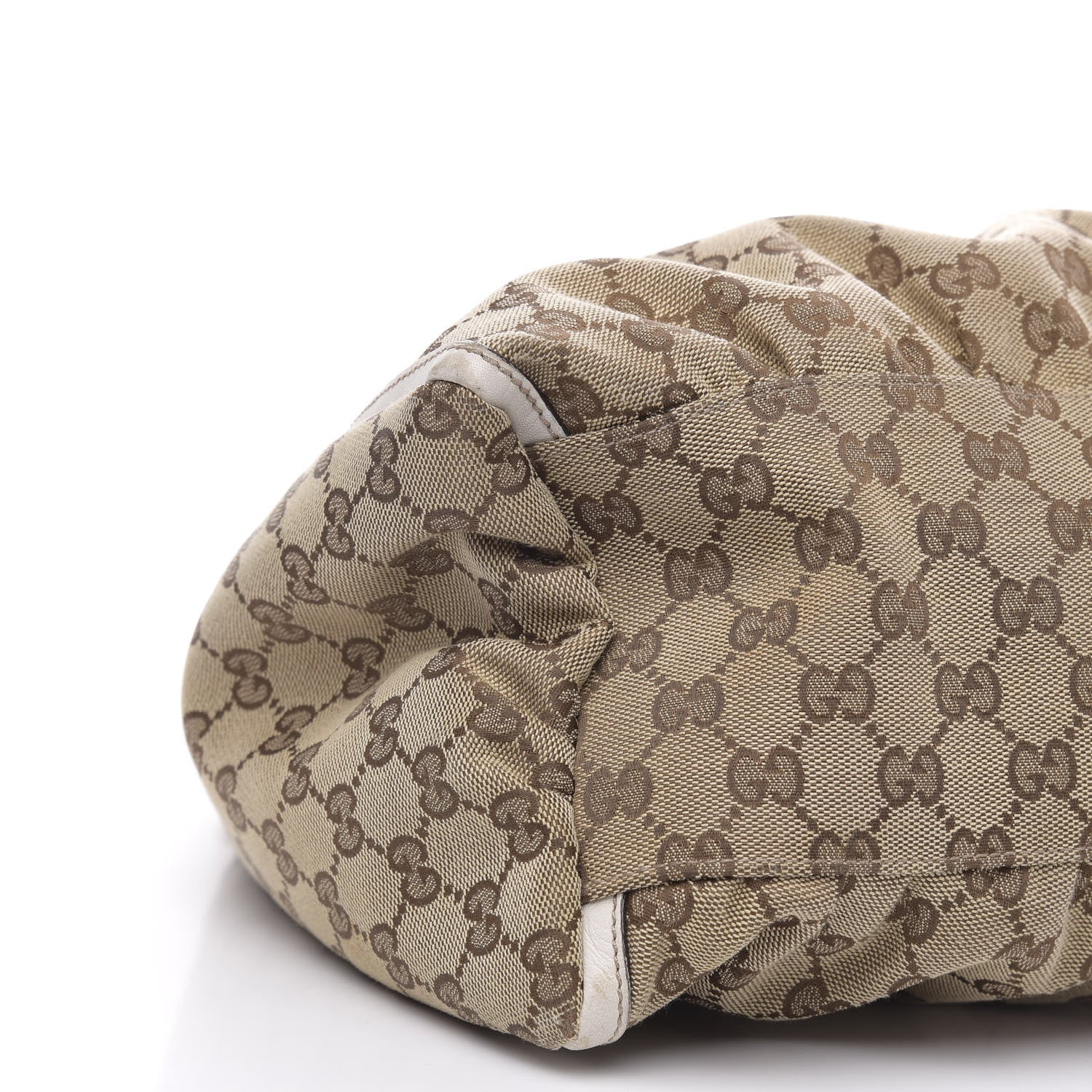 Gucci Monogram Large D Gold Hobo Off White 8 of 17