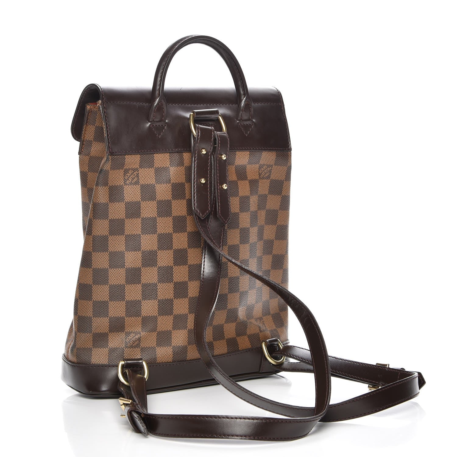 Louis Vuitton Damier Ebene Soho Backpack 3 of 8