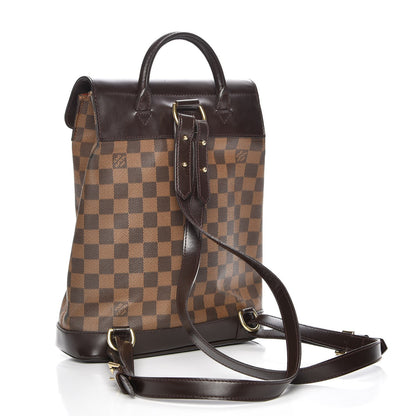 Louis Vuitton Damier Ebene Soho Backpack 3 of 8