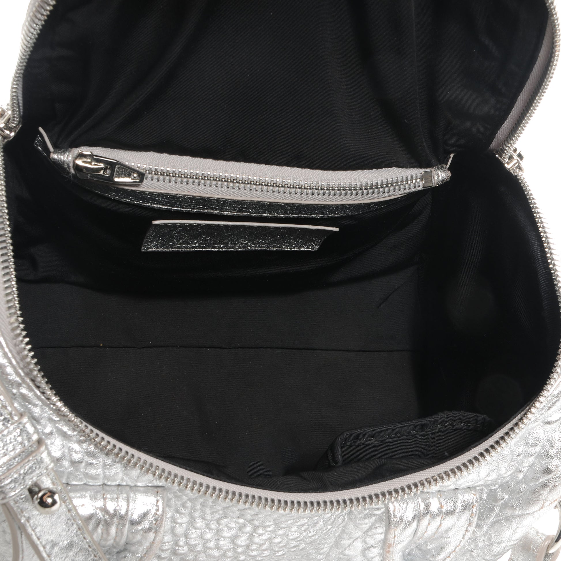 Alexander Wang Pebbled Leather Rockie Rhodium Silver Hardware 5 of 6